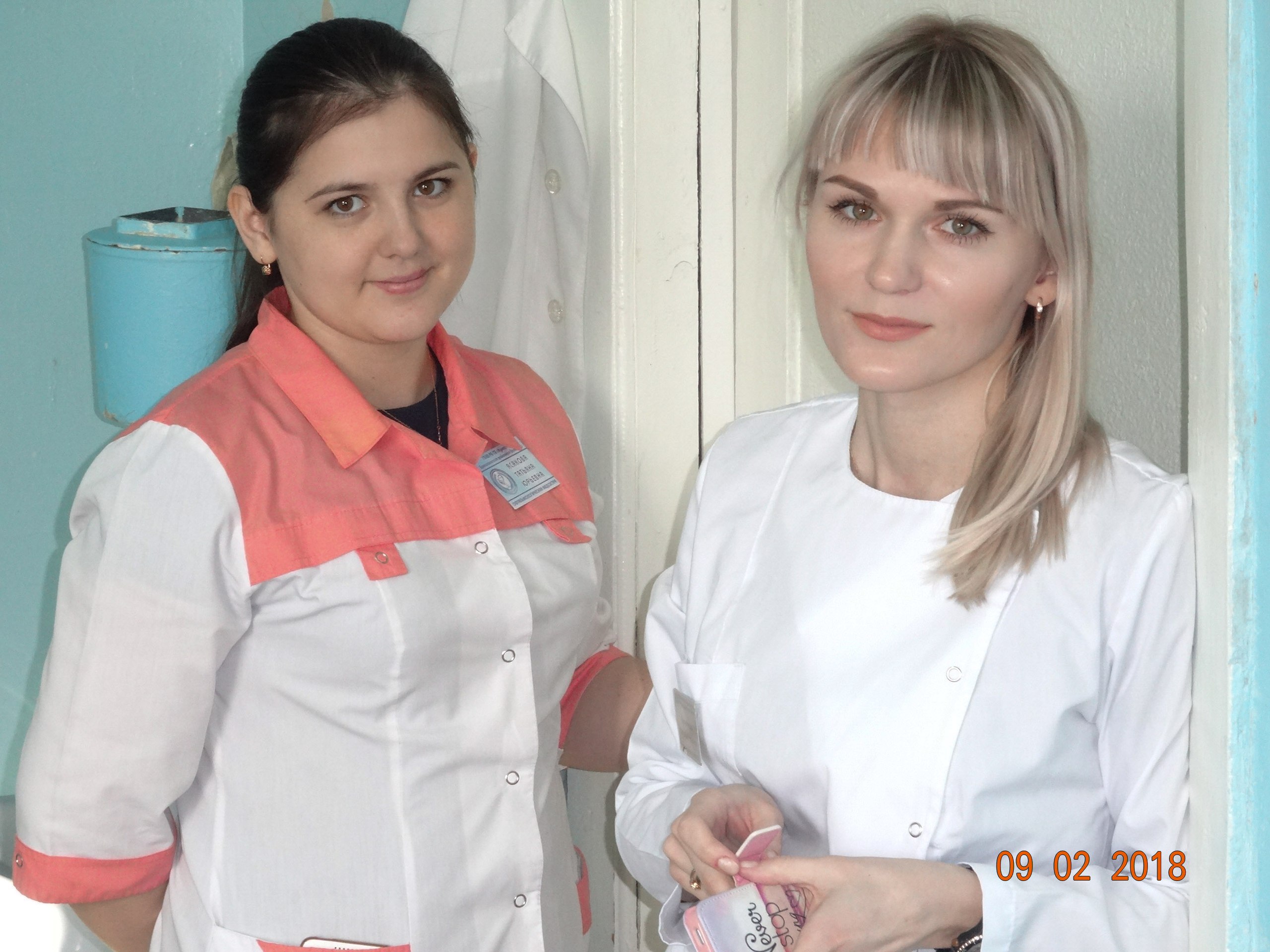 медсестра Татьяна Ясакова и врач ЛОР Инна Бражникова